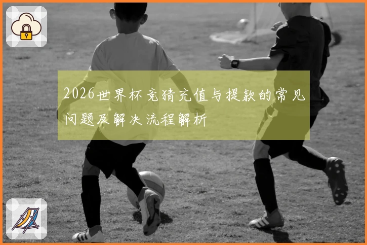 2026世界杯竞猜充值与提款的常见问题及解决流程解析