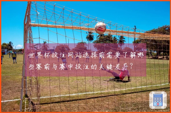 世界杯投注网站选择前需要了解哪些赛前与赛中投注的关键差异?