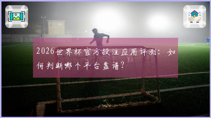 2026世界杯官方投注应用评测：如何判断哪个平台靠谱？